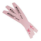 Пилка-дуга для нігтів tarlet Professional (PET) Pink 180/240, 25 шт/уп., фото 3
