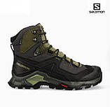 Черевики Salomon QUEST ELEMENT GTX-Black/Olive Night, фото 3