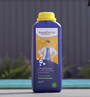 Альгіцид (альгекс) AquaDoctor AC MIX 1 л проти водоростей і зелені в басейні, фото 1