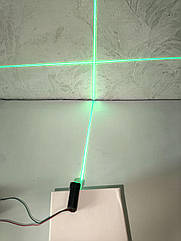 Лазерні модулі для вказівника пропилу (33-10к)  Крест. Колір зелений