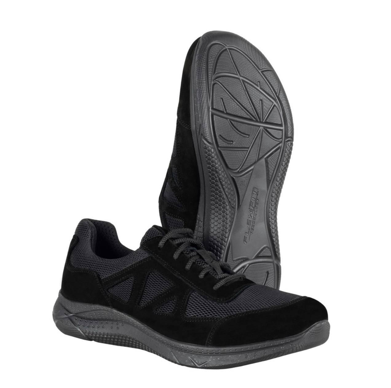 Кросівки тактичні Чорні Ягуар літні нубук з 3D-сіткою Black, фото 1