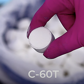 Хімія для басейну шок (швидкий) хлор AquaDoctor C-60Т 4 кг | Маленькі таблетки для басейну Аквадоктор, фото 3