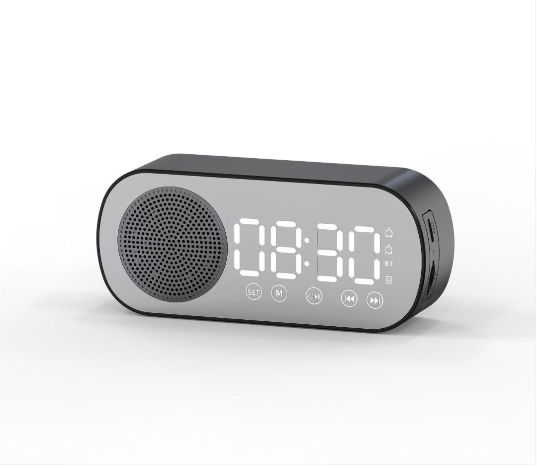 Багатофункціональні годинники з Bluetooth, дзеркалом, FM-радіо та Hi-Fi динаміком S-01B