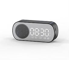 Багатофункціональні годинники з Bluetooth, дзеркалом, FM-радіо та Hi-Fi динаміком S-01B гурт