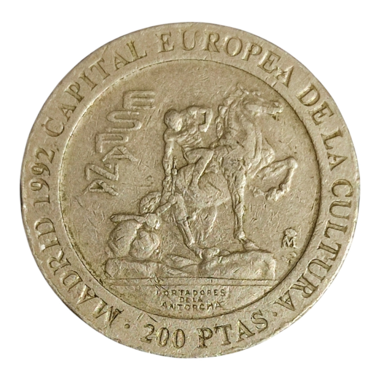 Іспанія 200 песет, 1992 Мадрид - культурна столиця Європи (Вершник)