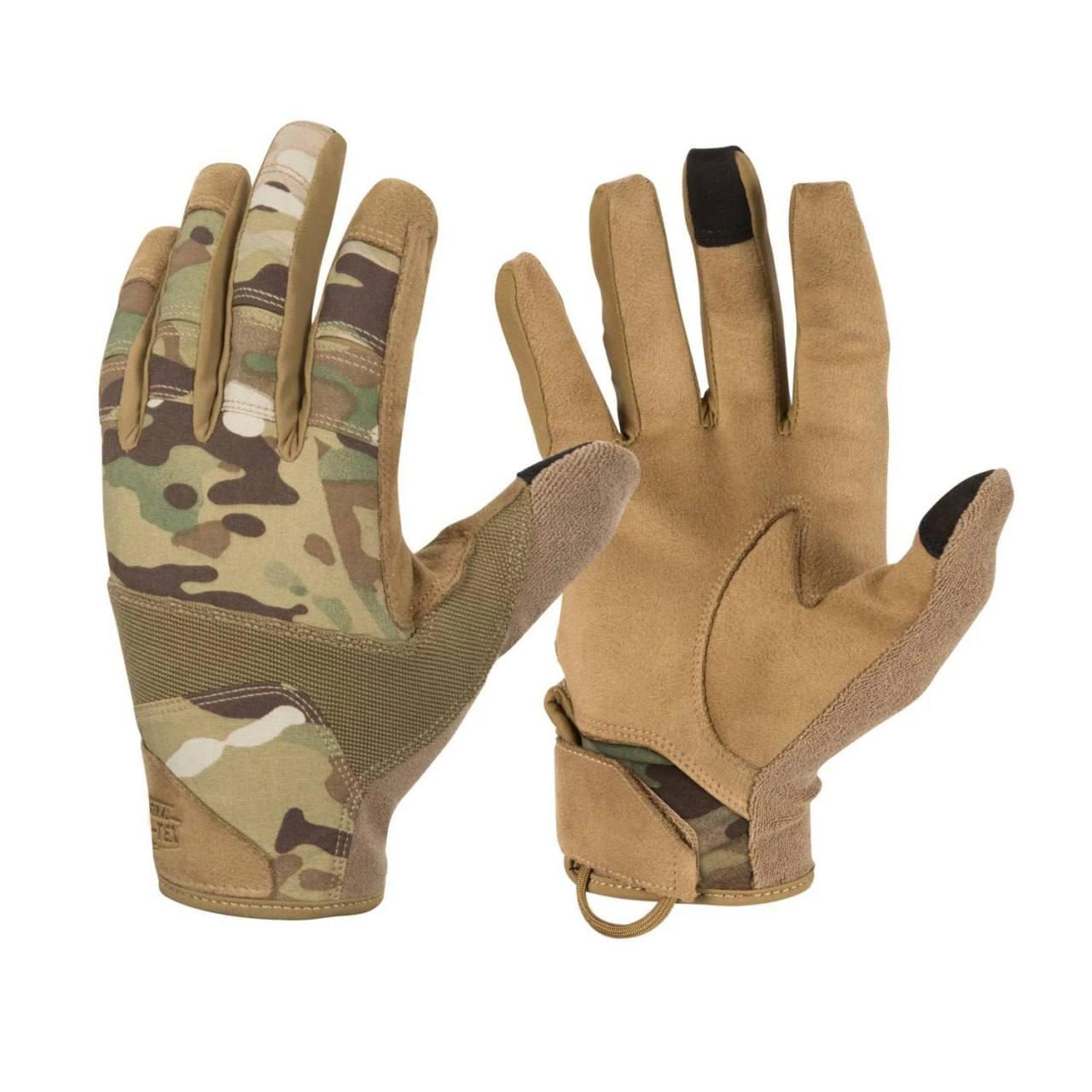 Рукавиці тактичні Helikon-Tex Range Tactical Multicam/Coyote, фото 1