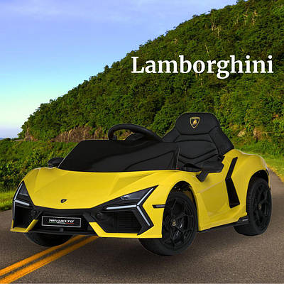 Дитячий Електромобіль Машина Lamborghini на акумуляторі Суперкар з пультом MP3 Bluetooth Спорткар для дітей
