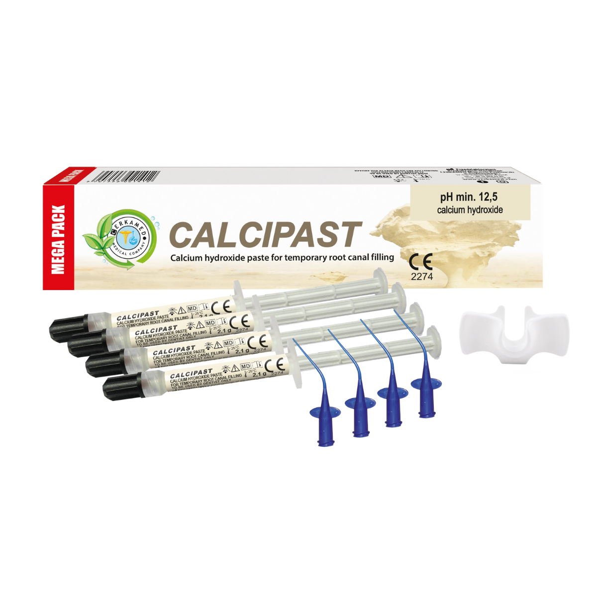 CALCIPAST (Кальціпаст) (MEGA PACK) 4 x 2,1 м Cerkamed
