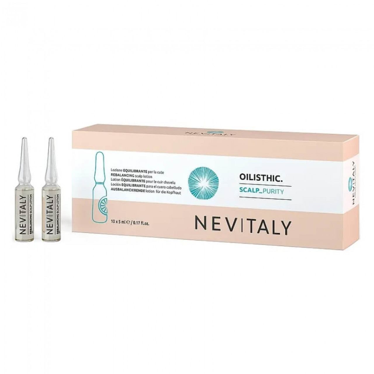 Ампули для відновлення балансу шкіри голови Nevitaly Rebalancing Scalp Lotion, 10 шт x 5 мл (1033215)