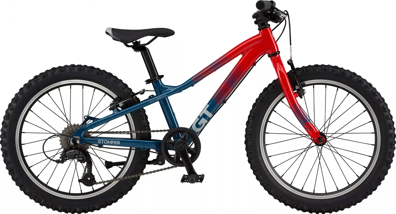 Велосипед 20" GT Stomper HT Ace blue/red