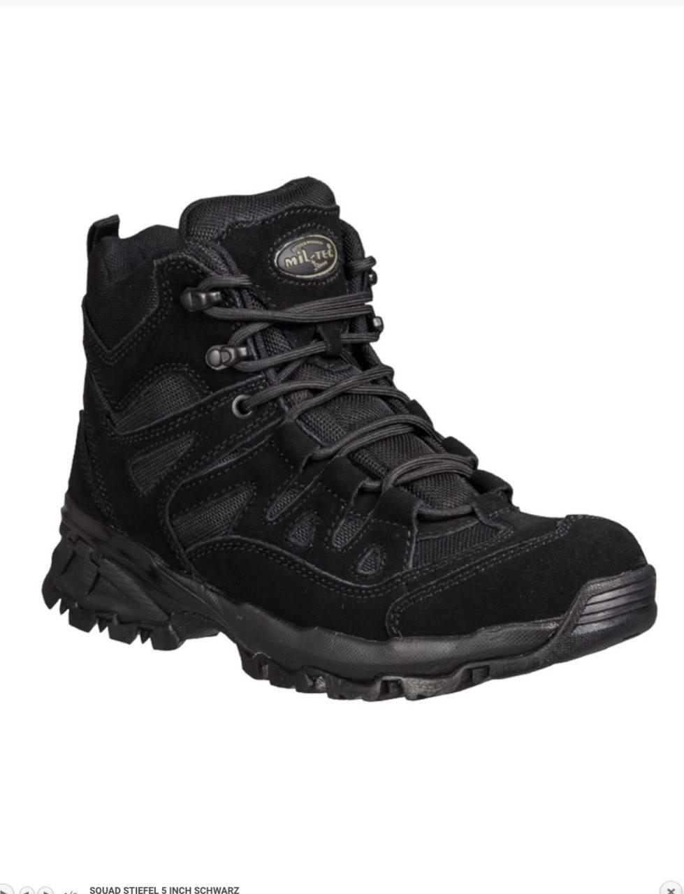 Черевики MIL-TEC Squad 5 Inch чорні, фото 1