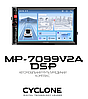 Автомагнітола магнітола 2 DIN CYCLONE MP-7099A v2 DSP Android 13 пам'ять 4/64 Гб Модуль GSM 4G CarPlay AndroidAuto, фото 3