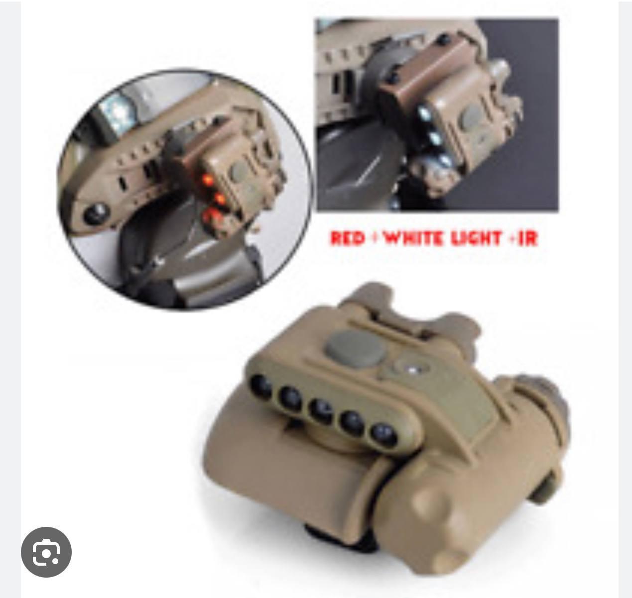 Тактичний ліхтар до шолома ТОР Fast., фото 1