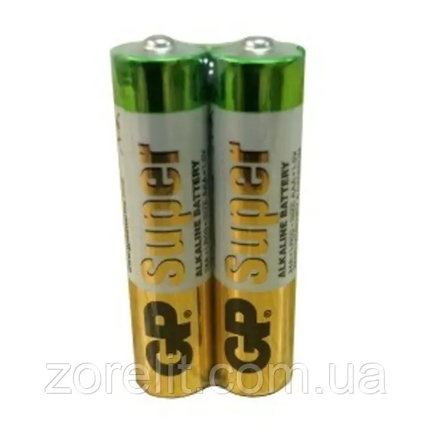 Батарейка GP Super Alkaline AAA LR03 2шт. ціна за шрінк