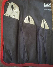 Набір зварювальних затискних кліщів 3 шт. Kraft & Dele KD10339