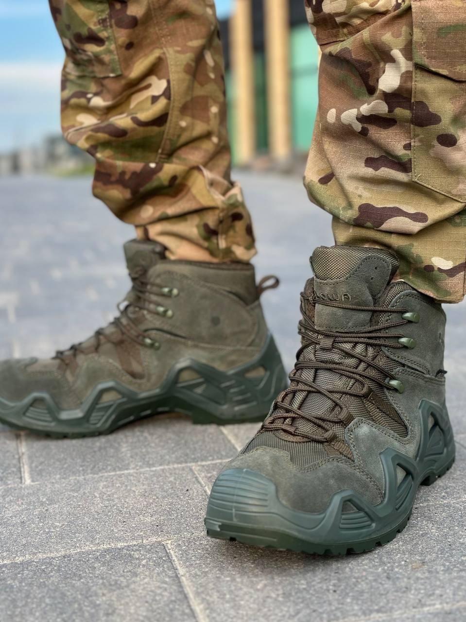 Ботінки Лова олива, фото 1