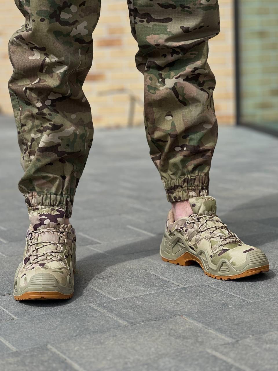 Тактичні Кросівки Мультикам LOWA Gore-Tex MTP