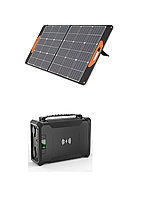 Повербанк для ноутбука, дронів ETUPOWER GP50 96000mah, PD 60W, порт 12V із сонячною панеллю 100W