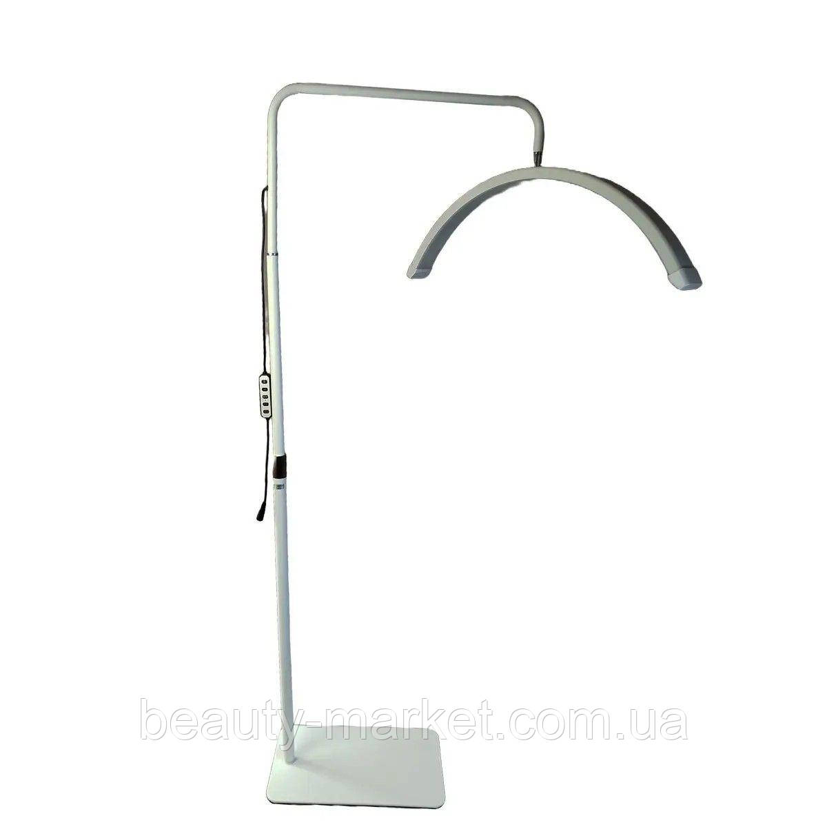 Безтіньова Led лампа для бьюті майстра Smart Moon Light HD-M6X, 50 Вт, біла
