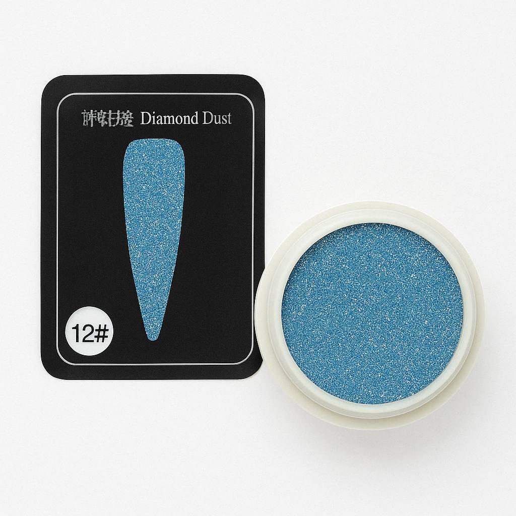 Втирка світловідбиваюча для дизайну нігтів Diamond №12