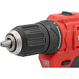 Шуруповерт-дриль безщітковий акумуляторний Li-Ion (2 шт.) 18V 2 Ач (45 Нм) патрон для свердел Ø≤13 мм Yato YT-8277905, фото 6