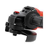 Шліфмашина кутова від мережі 230 В (720 Вт) диск Ø=125 мм (регулятор обертів 3000-11000) Yato YT-82089, фото 5