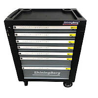 Візок 7 полиць із набором інструменту 323 предмети Shiningberg Т-323