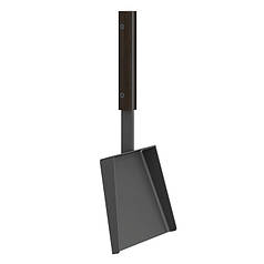 Лопатка для каміна та мангалу SAVEN Лопатка пічна кований Shovel S (30cm) black Камінна лопатка для вугілля та золи