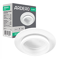 Вбудований неповоротний світильник Ardero DL2815 G5.3/MR16 білий 80x32 мм
