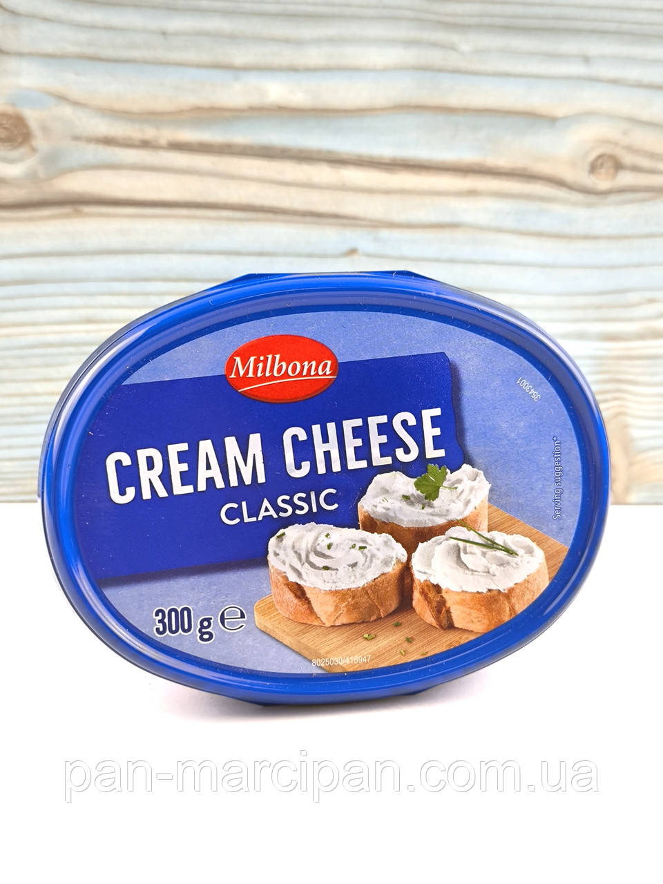 Сир вершковий Milbona Cream cheese Classic 300g, фото 1