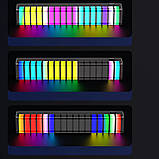 Ароматизатор у машину F1 Автомобільний ароматизатор з RGB підсвічуванням у вигляді ритму Освіжувач з підсвічуванням, фото 4