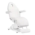 Електричне косметичне крісло Sillon Basic 3 мотори біле, фото 5