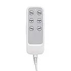 Електричне косметичне крісло Sillon Basic 3 мотори біле, фото 9