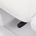 Електричне косметичне крісло Sillon Basic 3 мотори біле, фото 11