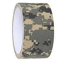 Маскувальна липка стрічка Піксель 4,5 м x 5 см піксель