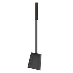 Лопатка для каміна та мангалу SAVEN Лопатка пічна кований Shovel L (50cm) black Камінна лопатка для вугілля та золи