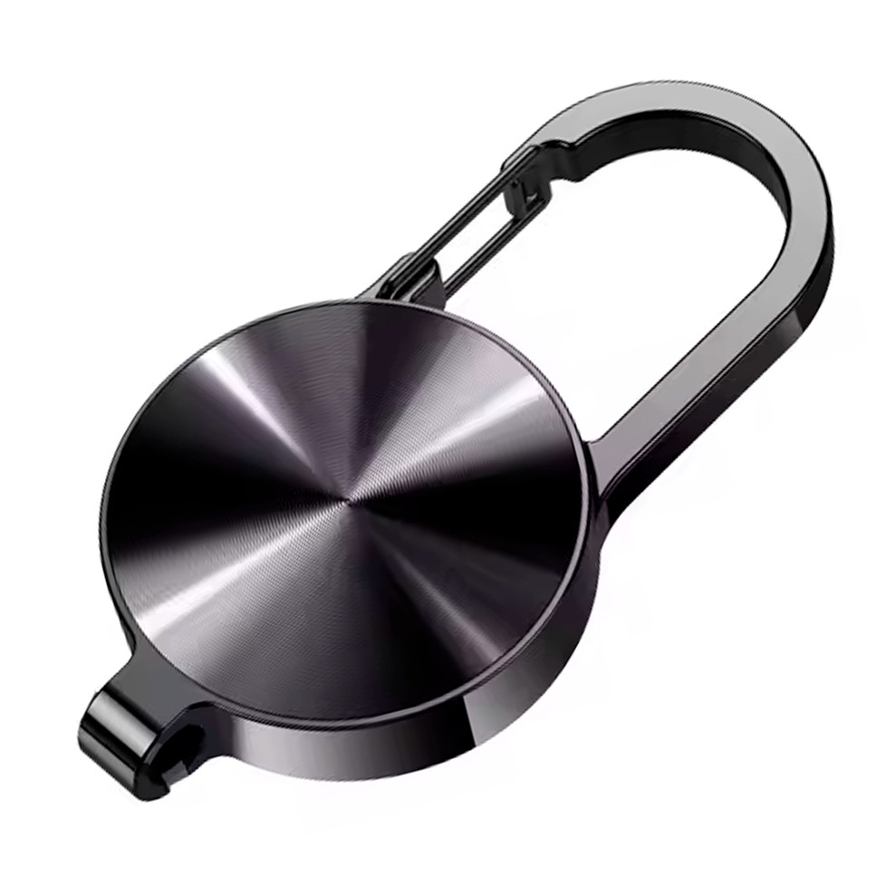 Цифровий диктофон міні брелок 2в1 на 8 Гб голосова активація металевий Чорний, фото 1