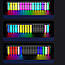Автомобільний ароматизатор з підсвічуванням RGB у вигляді ритму Пахучка в машину Освіжувач на багаторазовий дефлектор, фото 6