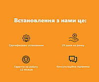 Послуга за стандартним встановленням кондиціонера спліт-системи 7000-9000 BTU (трасу до 3 м) Терновка Дніпр. обл