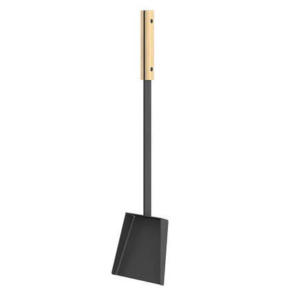 Лопатка для каміна та мангалу SAVEN Лопатка пічна кований Shovel L (50cm) white Камінна лопатка для вугілля та золи, фото 1