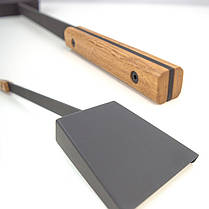 Лопатка для каміна та мангалу SAVEN Лопатка пічна кований Shovel L (50cm) white Камінна лопатка для вугілля та золи, фото 5