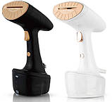 Відпарювач, пароочисник RAF R.1285B портативний 1600W, фото 4