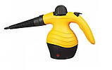 Ручний відпарювач, пароочисник Steam Cleaner DF-A001 жовтий компактний, фото 2
