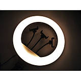 Кільцева лампа, світлодіодна лампа RL-14 36 см з пультом, фото 4