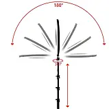Кільцева лампа, світлодіодна лампа RL-14 36 см з пультом, фото 7