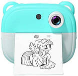 Дитячий фотоапарат, камера для дітей Q9 миттєвий друк USB, фото 4