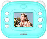 Дитячий фотоапарат, камера для дітей Q9 миттєвий друк USB, фото 8