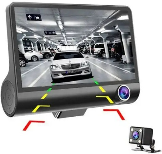 Відеореєстратор, Автореєстратор DVR SD319 3 камери 170° огляд