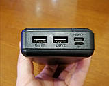 Повербанк, портативний акумулятор Dexim X2 20000mAh з двома USB-портами, фото 8