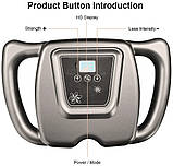 Масажний пістолет, вібраційний масажер WNK-569 16 насадок, фото 2